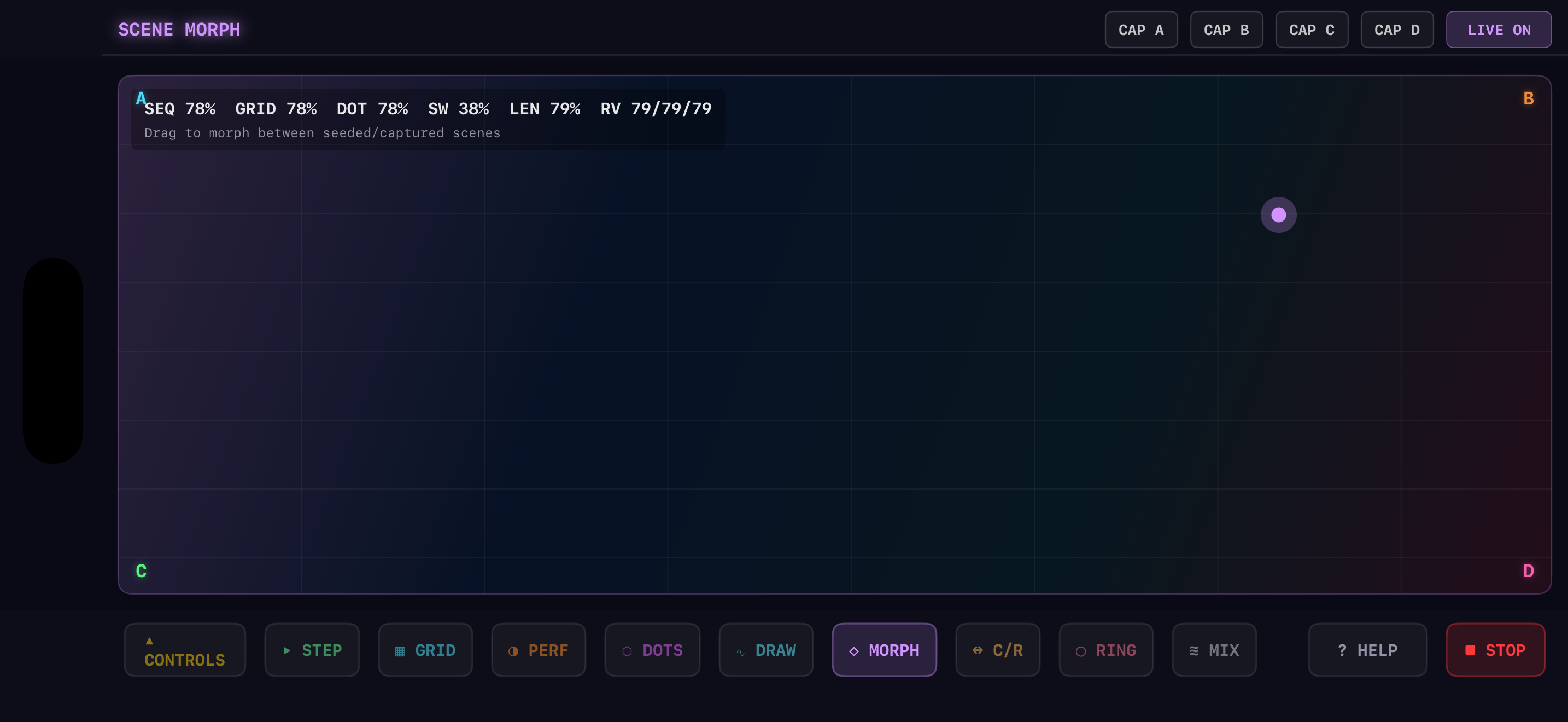 Limn screenshot showing mixer and effects